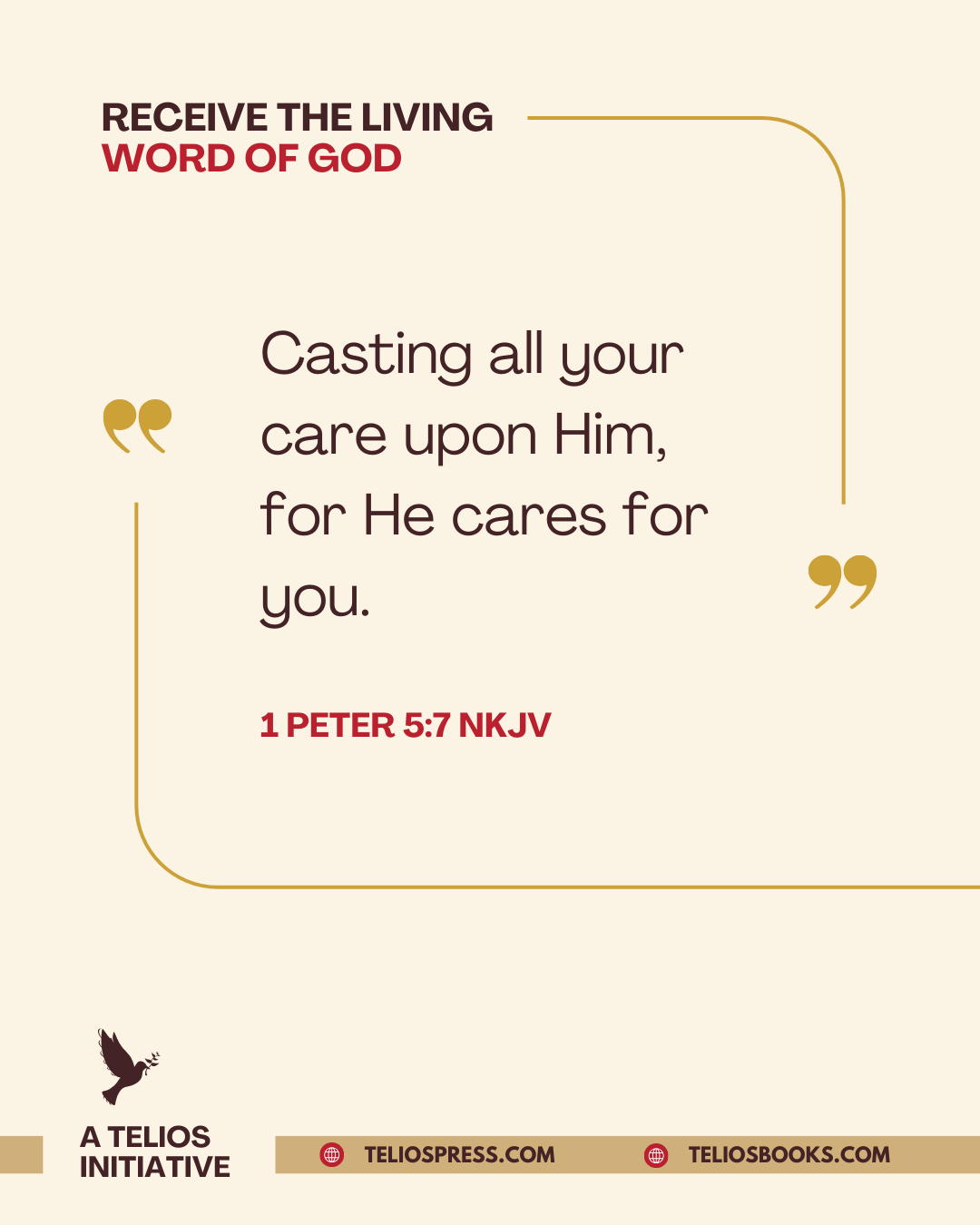 Mini-Devotional: 1 Peter 5:7
