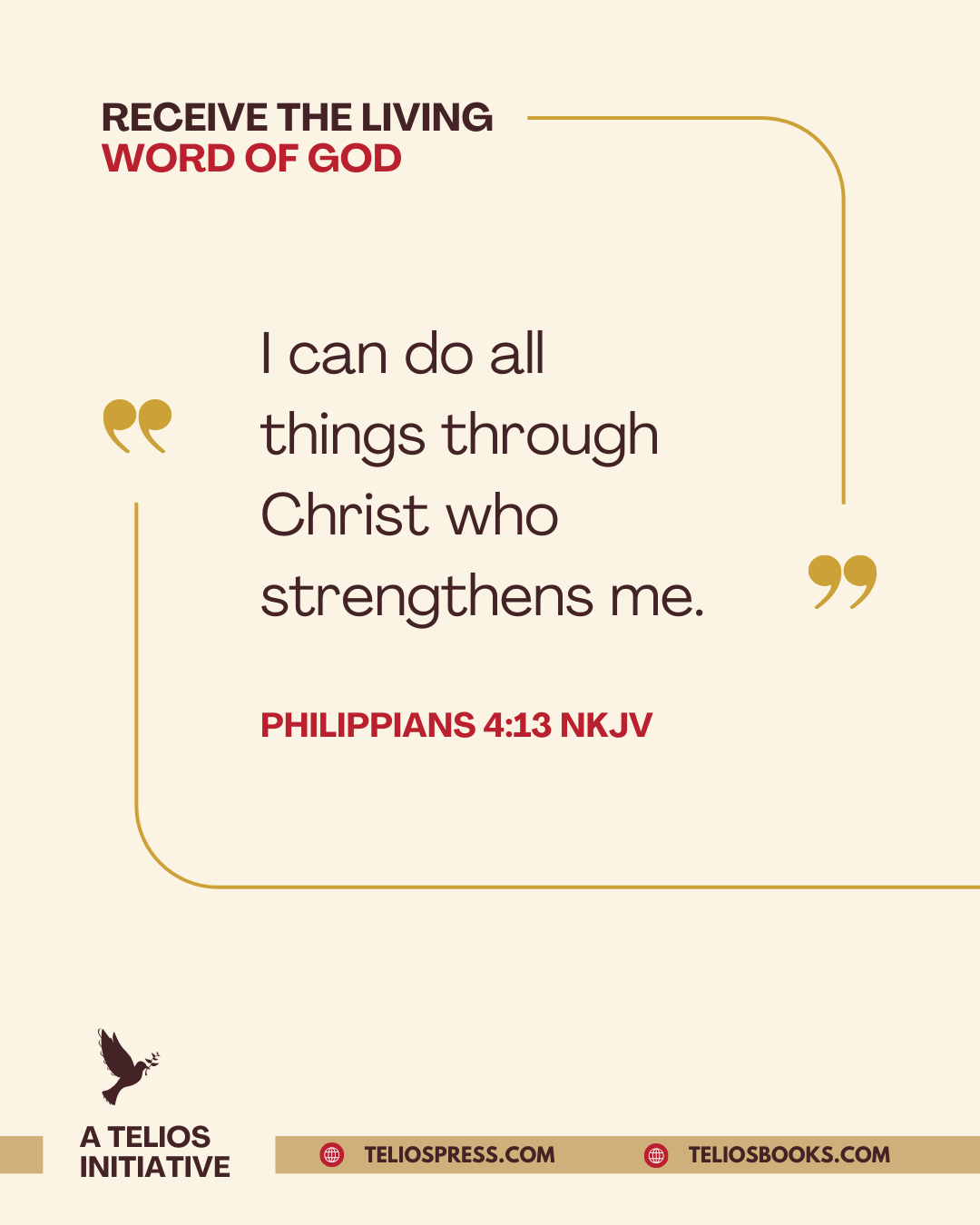 Mini-Devotional: Philippians 4:13