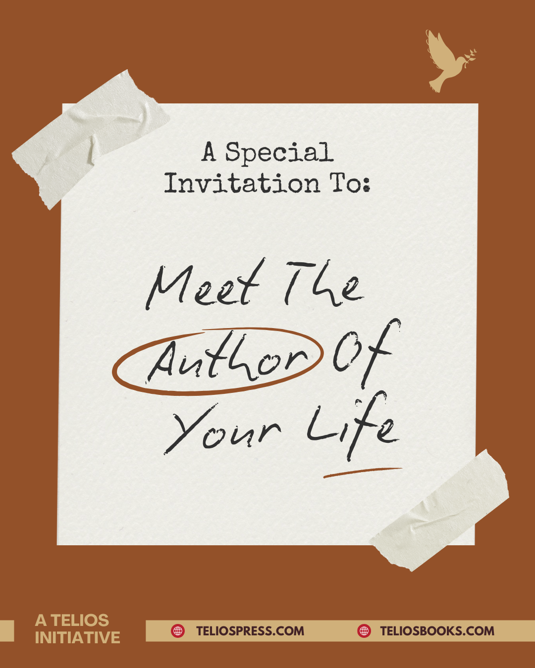 Meet The Author Of Your Life #13