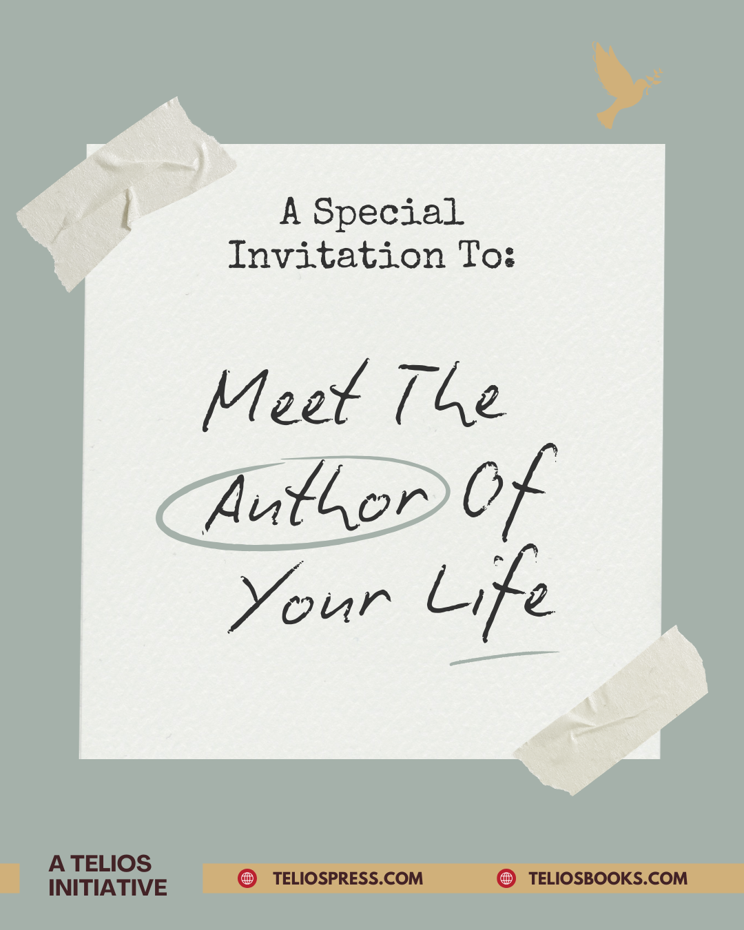 Meet The Author Of Your Life #14