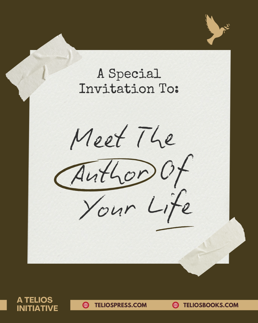 Meet The Author Of Your Life #3