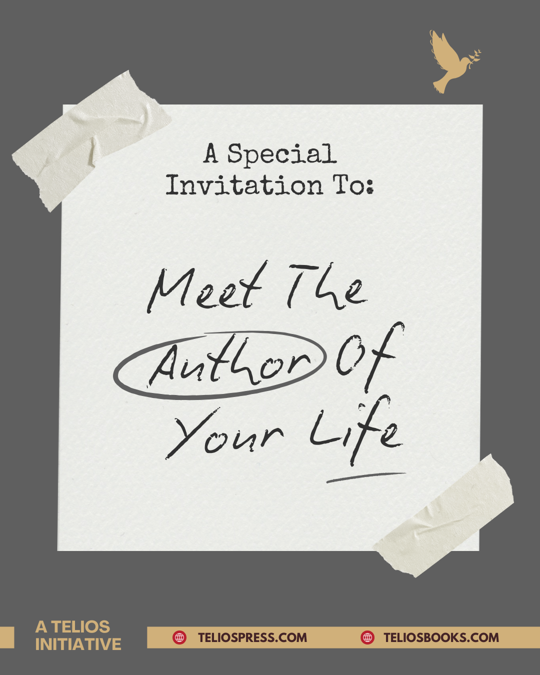 Meet The Author Of Your Life #5