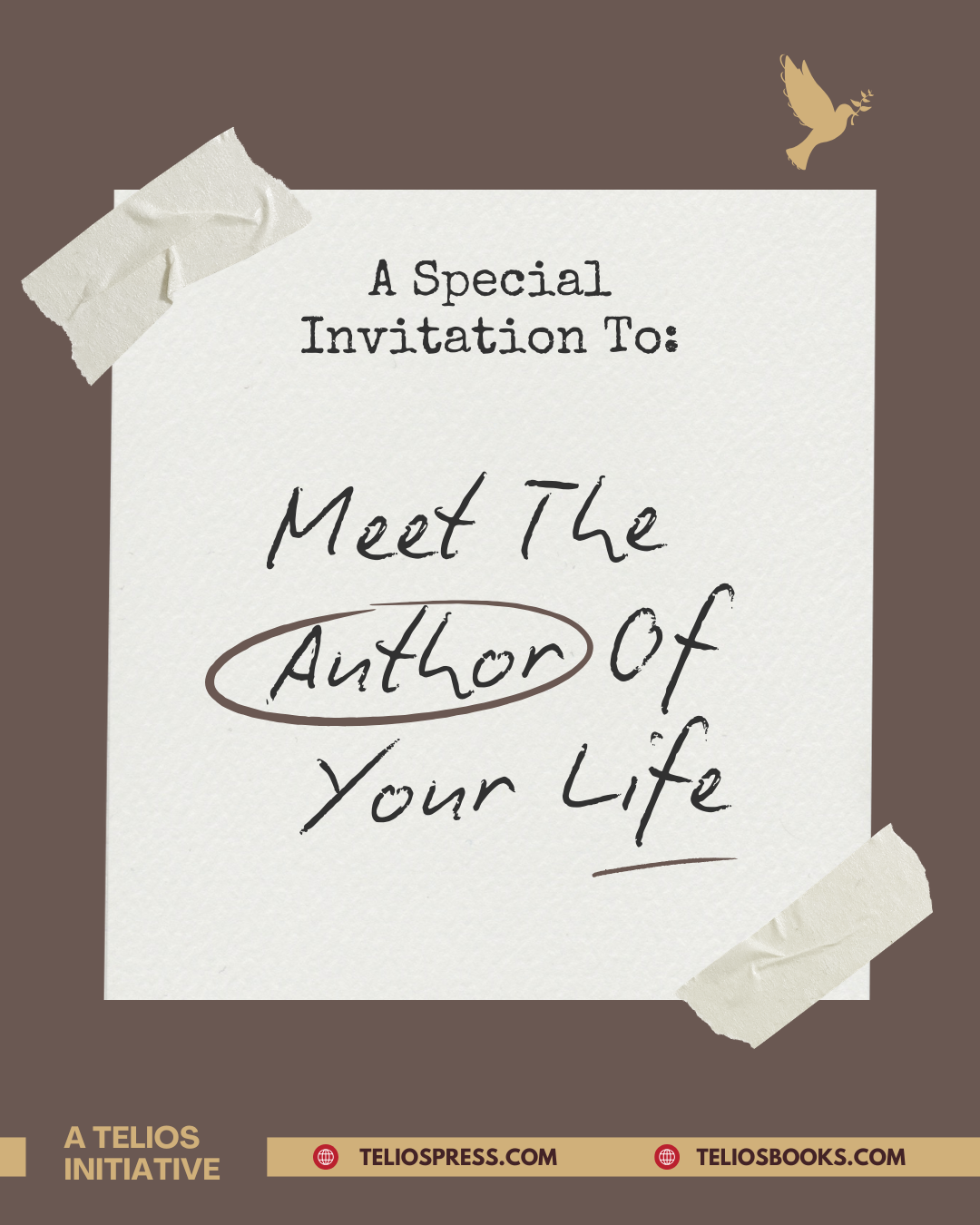 Meet The Author Of Your Life #6