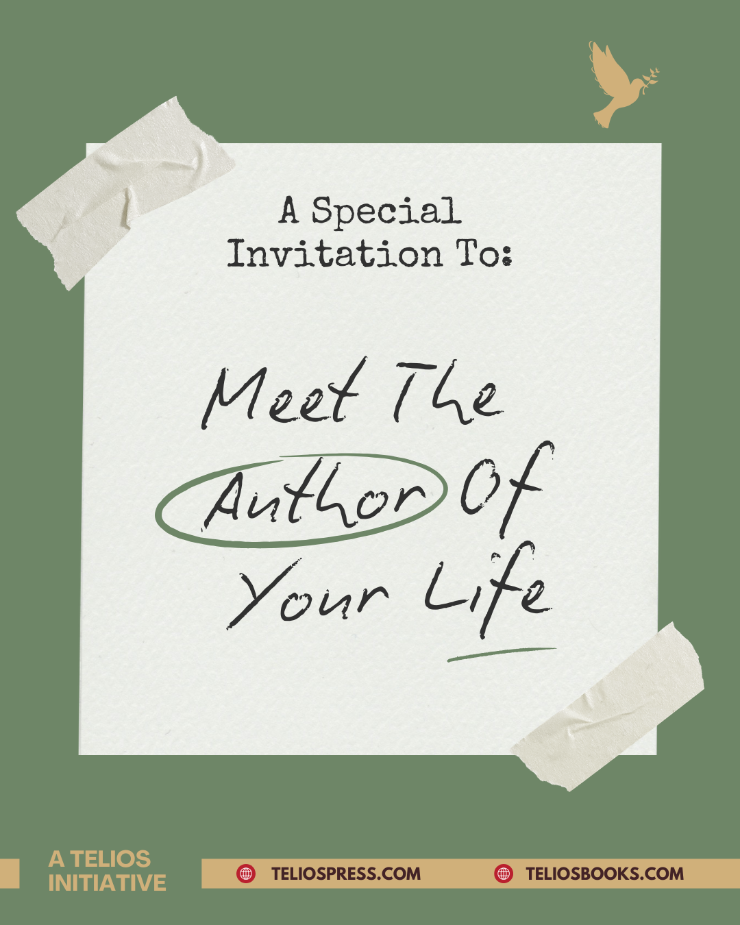Meet The Author Of Your Life #7
