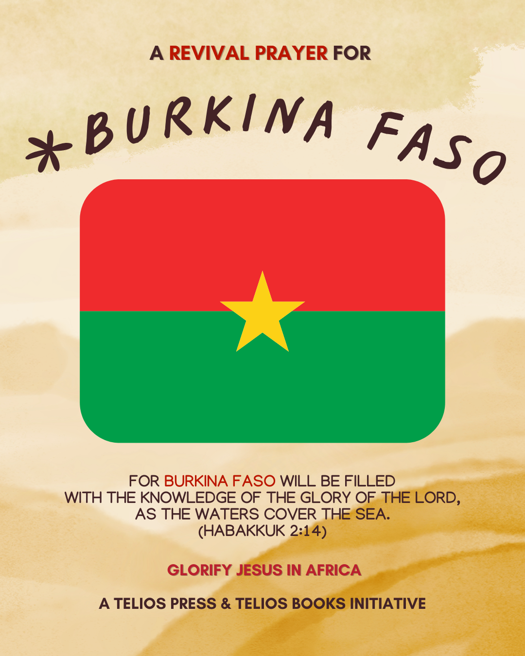 A Revival Prayer For Burkina Faso